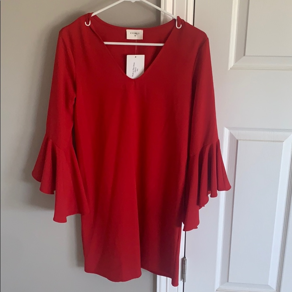 Red dress